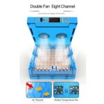 Tm&W -128 Chicken Egg Rolling Type Automatic Egg Incubator Capacity Of 128 Eggs (Any Size Egg Can Be Hatched)Â€¦ (128 Egg Incubator), Pack Of 1