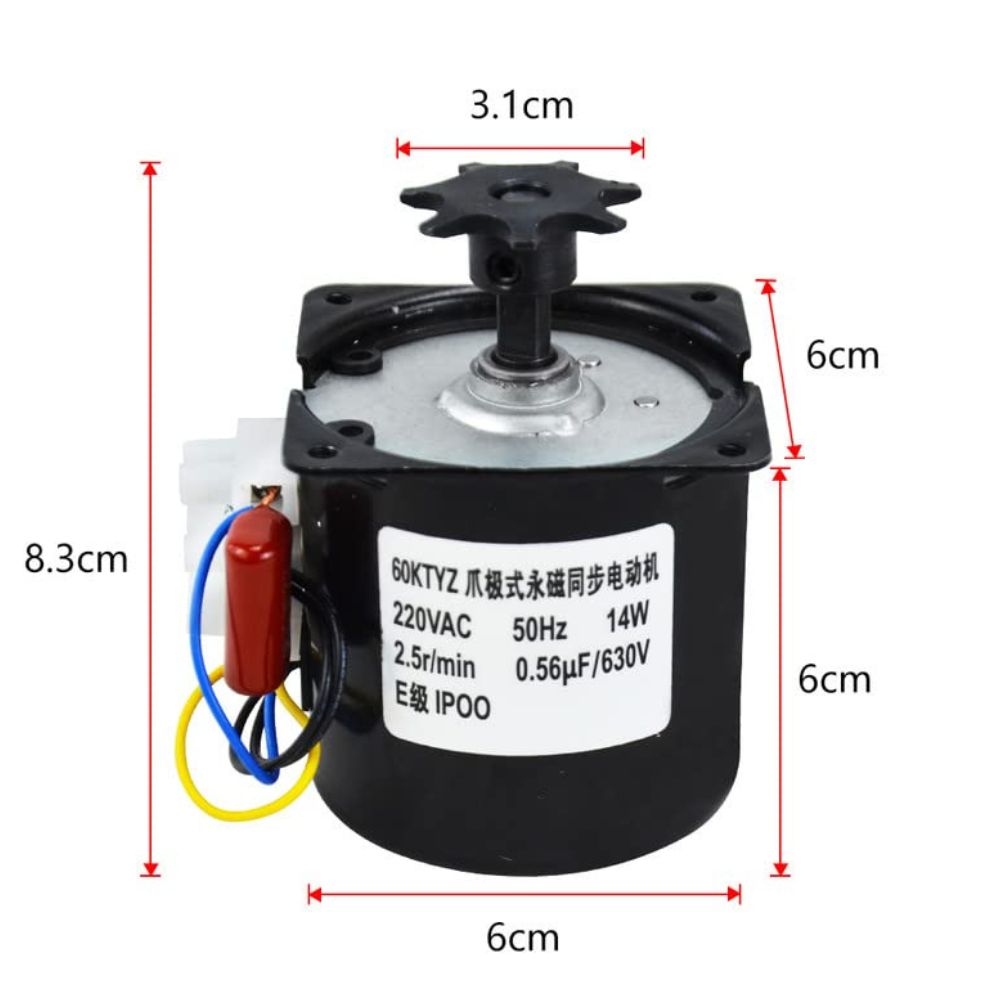TM&W – Turning Motor for Industrial Chicken Bird Egg Hatchery Machine Small Incubator Automatic Accessories