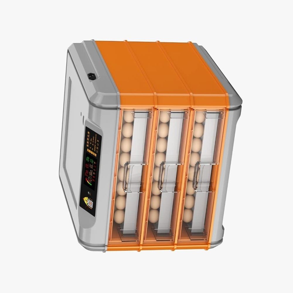 TM&W- drawer type eggs incubator fully automatic poultry farm equipment for chicken,goose, quail and other all equivalent egg (192-Egg-Incu-Orange)