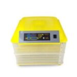 TM&W-96 Digital Clear Temperature Control Automatic Turning Egg Incubator Hatcher (Yellow)