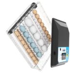 HEROSTONE-New 64 Egg Model Mini Egg Incubator