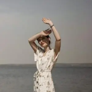 Floral Wrap Midi Dress — Summer Collection