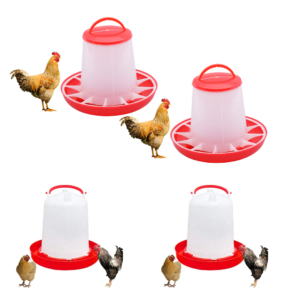 TM&W all birds' chicks drinker 1.5 ltr  2and feeder 1.5 Ltr 2=4 pcs