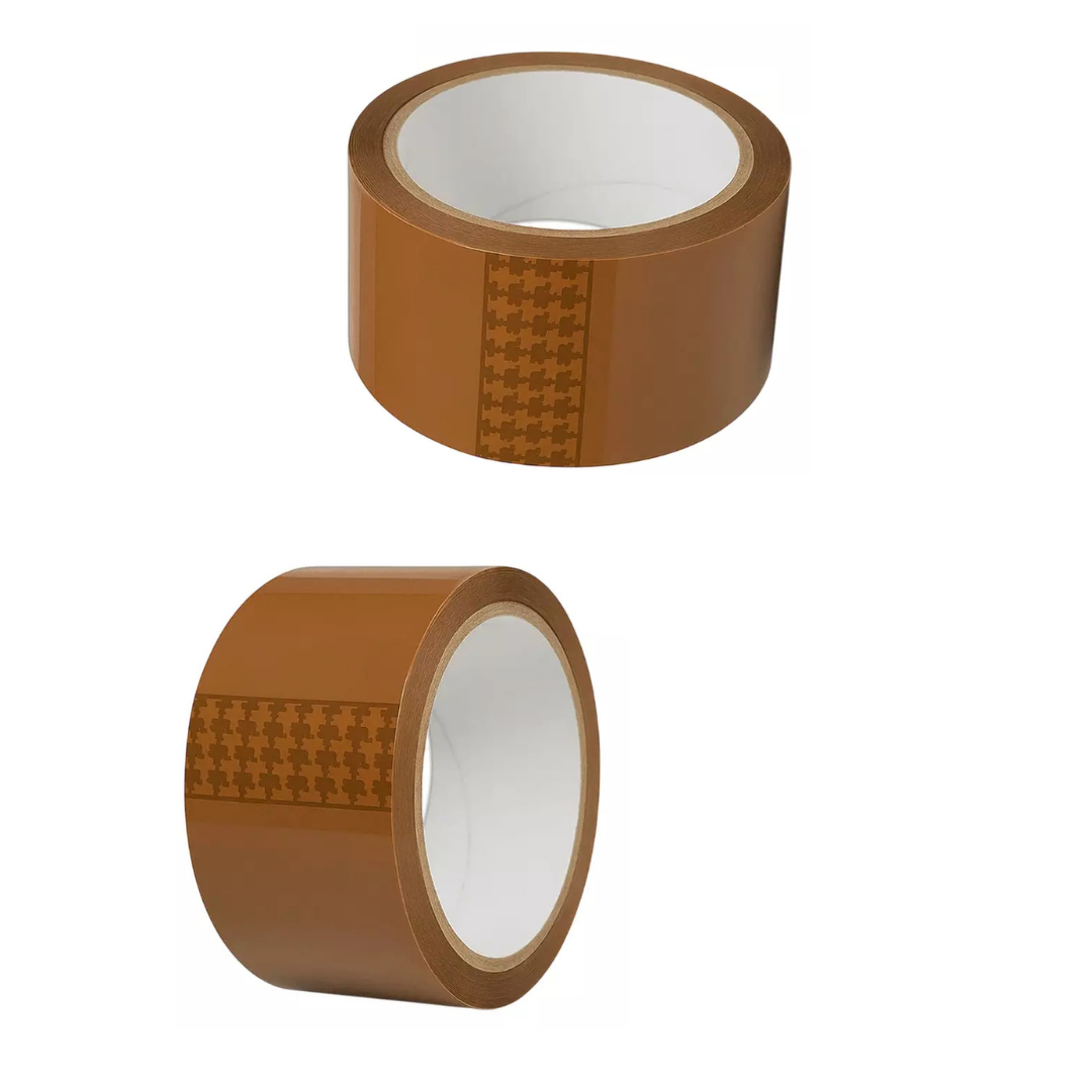 TM&W Brown BOPP Tape Self Adhesive High-Strength Packing Tape Roll, Packaging Tape | Brown Cello Tape | e-Commerce Packaging Tape for Home, Office Use & Box Packaging - Image 3