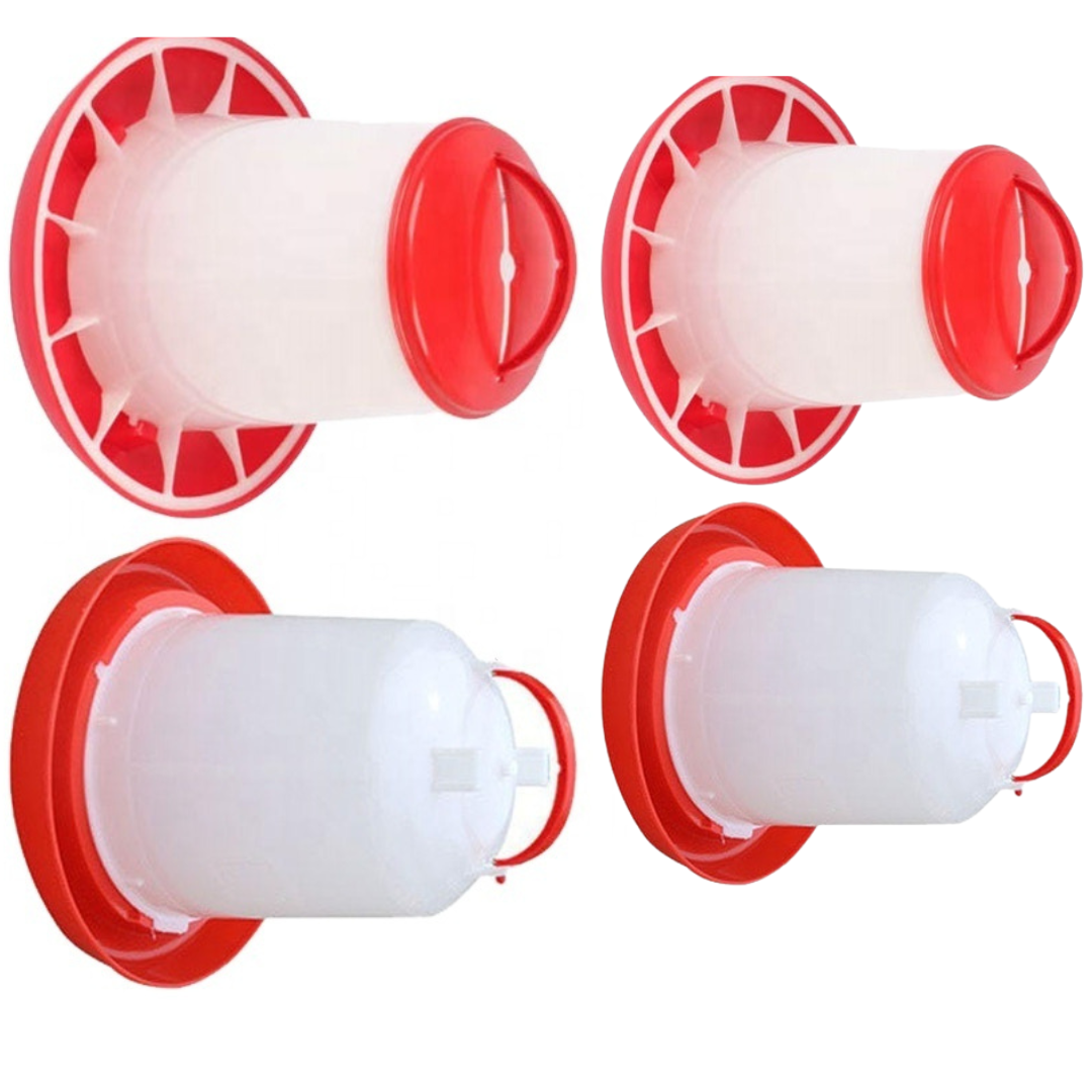 TM&W chicken, quail,duck,turkey, chicks1.5 Kg Feeder 2 Pcs 1.5 Ltr Drinker 2 Pcs=4pcs - Image 4