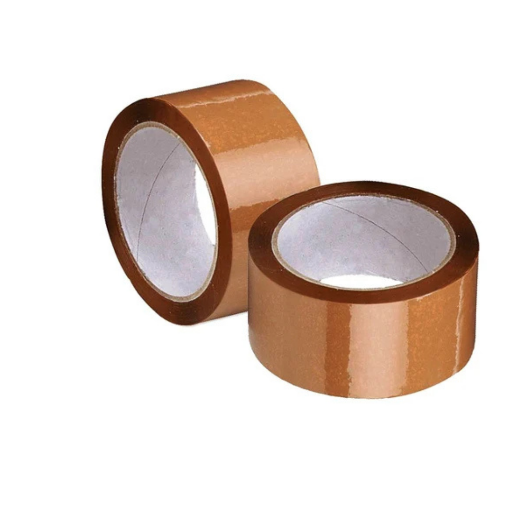 TM&W BOPP Tape Handheld Cello Tape, Self adhesive 2 inch Width 48mm X 65m Length )