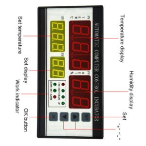 TM&WXM 18 Fully Automatic Egg Incubator Temperature Humidity Controller Sensor Probe.