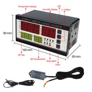TM&W xm18 Thermostat Hygrostat Full Automatic Multifunction Egg Incubator Control