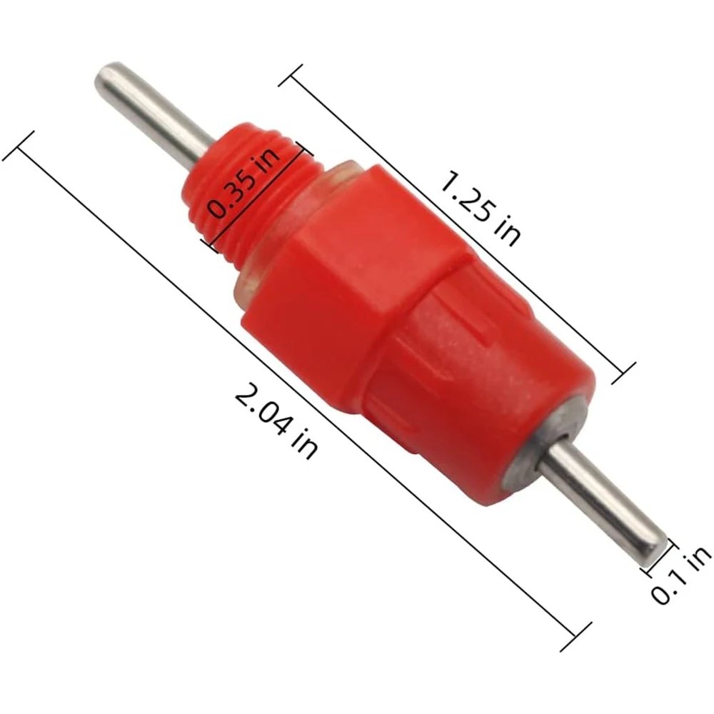 TM&W Poultry Hen Duck Screw Style Water Drink Feeder Automatic Chicken Water N Drinker 25 Pcs - Image 5