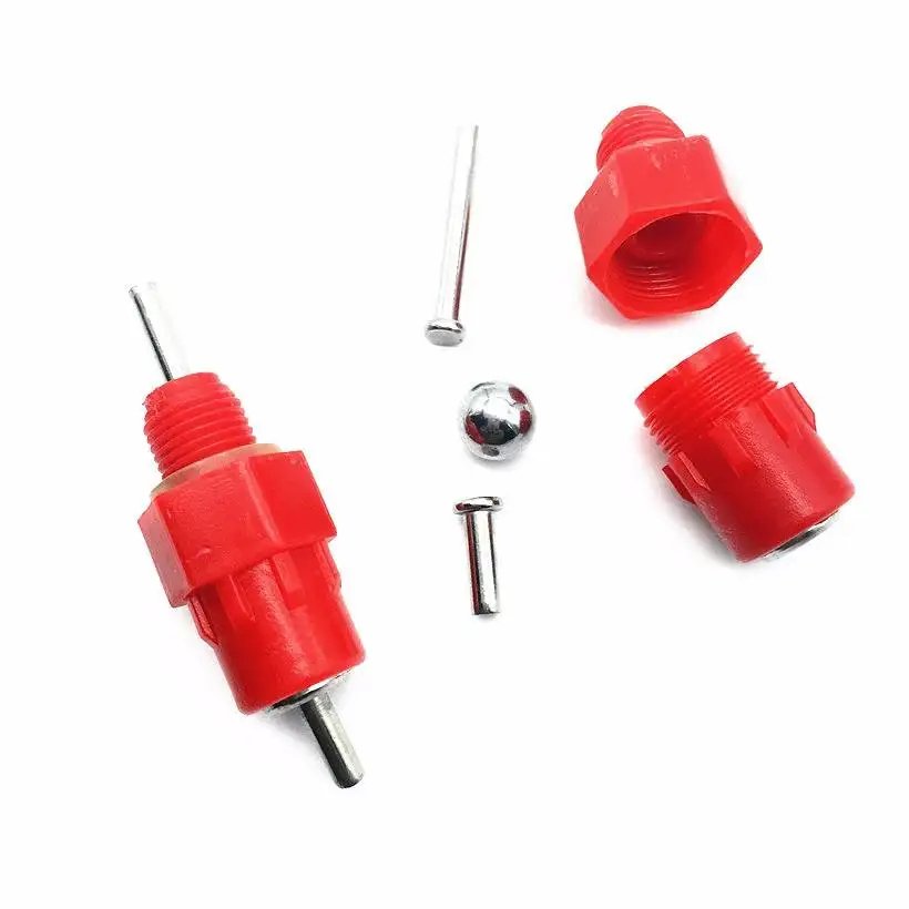 TM&W Red Threaded Chicken Water N Drinker For Poultry Farming Equipment 25 Pcs - Image 4