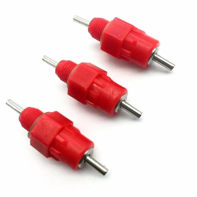 TM&W Red Threaded Chicken Water N Drinker For Poultry Farming Equipment 25 Pcs - Image 5