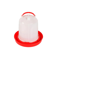 TM&W 1.5 Ltr Poultry Drinker, Pack of 1 Pcs, Semi-Automatic, Premium PP Waterer, Durable Build, Rust Resistant, Easy Mount for Chicken/Duck/Quail/Peacock/Turkey